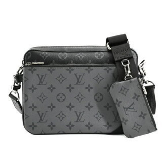 Louis Vuitton Trio Messenger Shoulder Bag Black - Picture 1 of 9